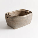 NAPA Home & Garden, BURMA RATTAN FAMILY BASKETS, SET OF 3,N4TN234GY