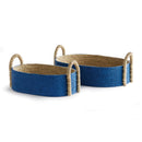 NAPA Home & Garden, TIANA SEAGRASS SHORT OVAL BASKETS, SET OF 2,N4WN04