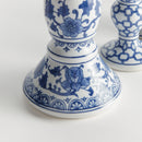 DYNASTY TAPER HOLDERS, SET OF 5