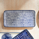 STRIA SPECKLED 8" TRAYS, SET OF 4