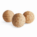 JACE WATER HYACINTH ORBS, SET OF 3