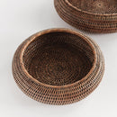 NAPA Home & Garden, BURMA RATTAN SHALLOW DISPLAY BOWLS