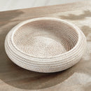 NAPA Home & Garden, BURMA RATTAN SHALLOW DISPLAY BOWLS