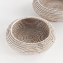 NAPA Home & Garden, BURMA RATTAN SHALLOW DISPLAY BOWLS
