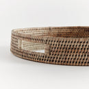 NAPA Home & Garden, BURMA RATTAN ROUND SERVING TRAY
