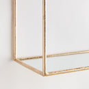NAPA Home & Garden, ABBEY MIRRORED WALL SHELVES, SET OF 2,N5TY07