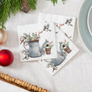 Snowbirds Cocktail Napkin Set of 20