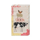Hillside Pasture Paper Guest Towel Napkin, Floral Farm Animals, 15 Count