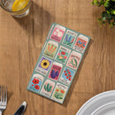 Cottage Garden Paper Guest Towel Napkin, Colorful Floral, 15 Count