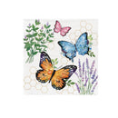 Cottage Garden Napkin Paper Cocktail Napkin, 20 Count