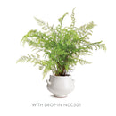 NAPA Home & Garden, WELLON FOOTED CACHEPOT LARGE,NAN233