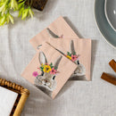 Hop Into Spring Napkin Paper Cocktail Napkin, 20 Count