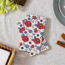 Red, White, & Bloom Napkin Paper Guest Towel Napkin, 15 Count