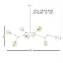 NAPA Home & Garden, DANIELLA GLOBE CHANDELIER Series