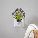 What She Shed Nightlight Glass Tulip, 5.5"H