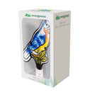 Cottage Garden Nightlight Glass Bluebird, 6"H