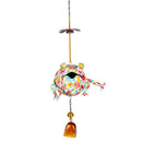 Pollinator Garden Outdoor Hanging Décor, Metal Frogs, 24", Asst of 2