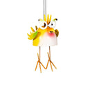Cottage Garden Outdoor Hanging Decor, Metal Birds,18.5", Asst of 2