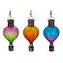 Blue Coastal Outdoor Lamp & Lighting, Plastic Ballon Solar Lantern, , 8.5"H, 3 Assorted, 12PCS CDU