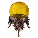 Cottage Garden Outdoor Lamp & Lighting Glass Orb Solar Lantern, 3 Assorted