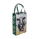 Hillside Pasture Outdoor Lamp & Lighting Metal and Glass Cow Bag Shape Solar Lantern
