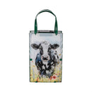 Hillside Pasture Outdoor Lamp & Lighting Metal and Glass Cow Bag Shape Solar Lantern