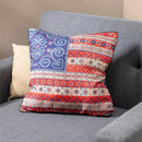 Americana BOHO By JG, Pillow Cover