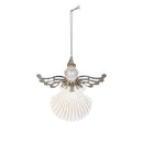 Memorial Ornament Seashell Angel, Asst of 2