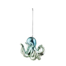 Iridescent Blue Octopus Orn