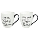 Cup O' Java Gift Set, 17 OZ, Let's have Coffee Together for the rest of our lives
