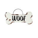 Printed Metal Hanging Dog Garden Sign Program, Asst of 4