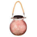 Textured Glass Solar Lanterns