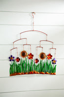 Metal Sun Flower Hanging Wall Décor