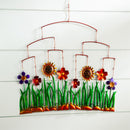 Metal Sun Flower Hanging Wall Décor