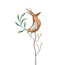 Metal Royal Birds Garden Stake