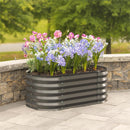 Galvanized Steel Garden Bed Large