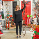 Large and Small Circle Grapevine Lighted Garland