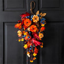 Harvest Blossom Pumpkin Wall Hanger