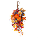 Harvest Blossom Pumpkin Wall Hanger