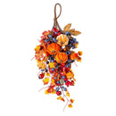 Harvest Blossom Pumpkin Wall Hanger