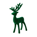 Flocked Deer Table Decor,phl386
