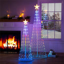 Indoor/Outdoor Cone tree with RGB Lights 75"