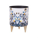 VivaStyle Gilded Meadow Planter with Gold Feet, Planter with Stand, Set of 2