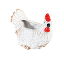 Petal & Plow Planter, Ceramic, Hen, 5", Asst of 2