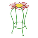 Cottage Garden Planter, Metal Flower Plant Stand, 19.6"H