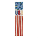 American Classic Garden Decor, Porch Leaner, Floral USA, 10.75" L x 46" H