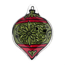 Heartfelt Cheer Plate Glass Ornament Shape, Asst of 2, 10.25"
