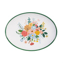 What She Shed Platter Melamine Floral, 12.25"L