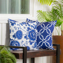 Chinoiserie Patterned Pillow Cover