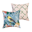What She Shed Goldfinch Pillow Cover